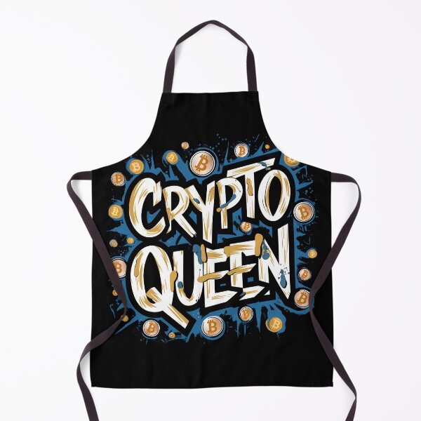 Item preview, Crypto Queen Bitcoin Visionary Crypto Future designed and sold by RadDeck.