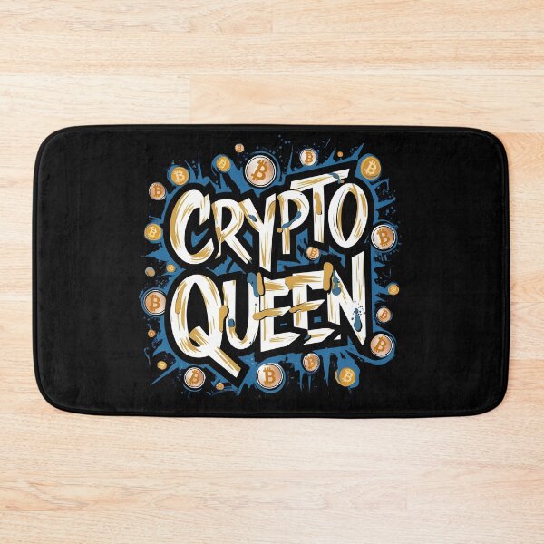Item preview, Crypto Queen Bitcoin Visionary Crypto Future designed and sold by RadDeck.