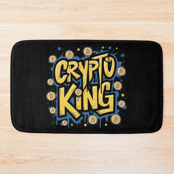 Item preview, \Crypto King Bitcoin Believer Crypto Advocate designed and sold by RadDeck.