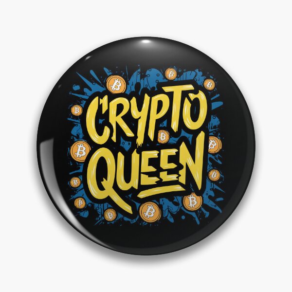 Item preview, Crypto Queen Bitcoin Innovator Crypto Technology designed and sold by RadDeck.