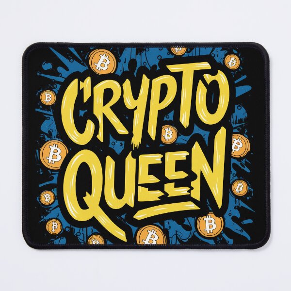 Item preview, Crypto Queen Bitcoin Innovator Crypto Technology designed and sold by RadDeck.