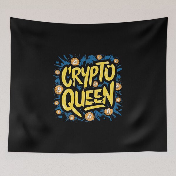 Item preview, Crypto Queen Bitcoin Innovator Crypto Technology designed and sold by RadDeck.