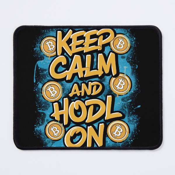 Item preview, Keep Calm and Hodl On Bitcoin Legacy Crypto Heritage designed and sold by RadDeck.