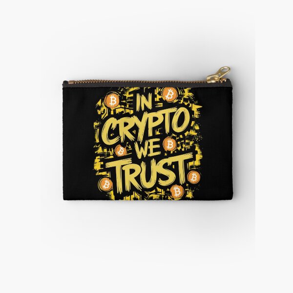 Item preview, In Crypto We Trust Bitcoin Visionary Crypto Future designed and sold by RadDeck.