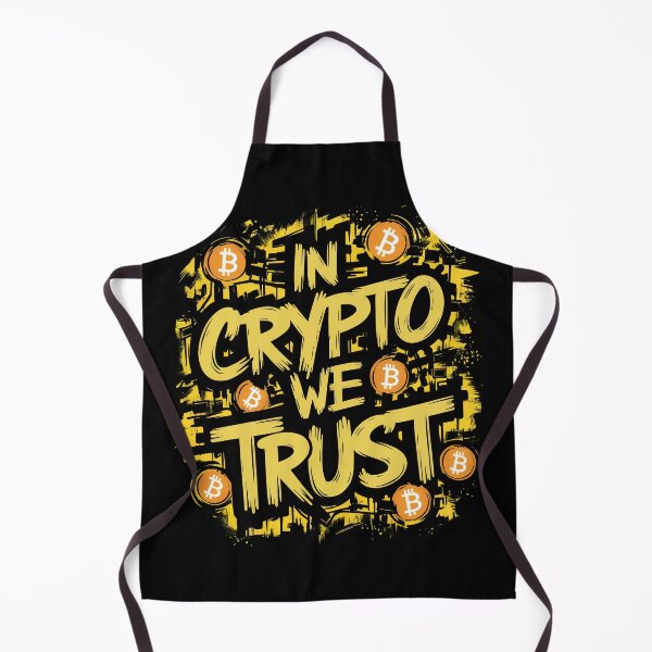 Item preview, In Crypto We Trust Bitcoin Visionary Crypto Future designed and sold by RadDeck.