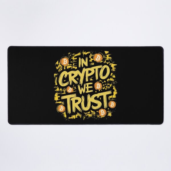 Item preview, In Crypto We Trust Bitcoin Visionary Crypto Future designed and sold by RadDeck.