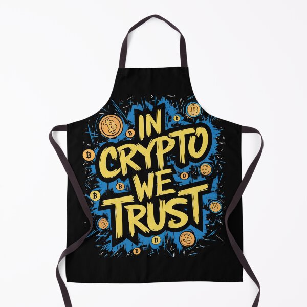 Item preview, In Crypto We Trust Bitcoin Believer Crypto Advocate designed and sold by RadDeck.