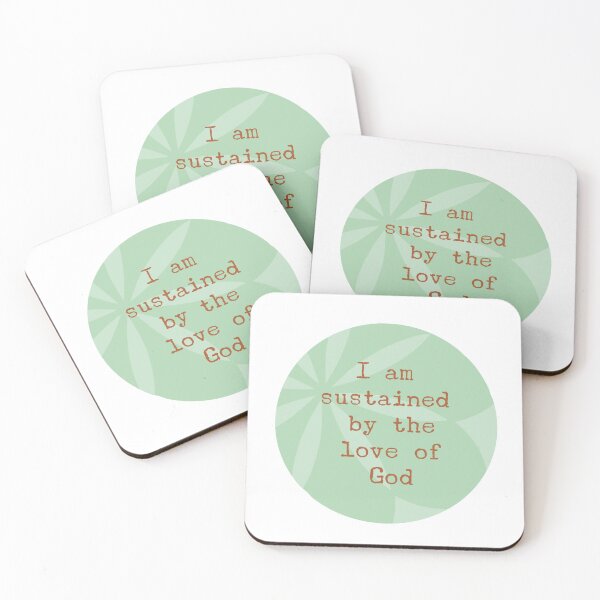 Item preview, ACIM lesson 50 I am sustained by the love of God designed and sold by Amanda Webster.