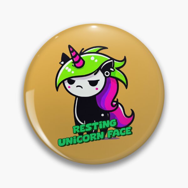Item preview, Resting Unicorn Face - Tammy designed and sold by 3DAF.