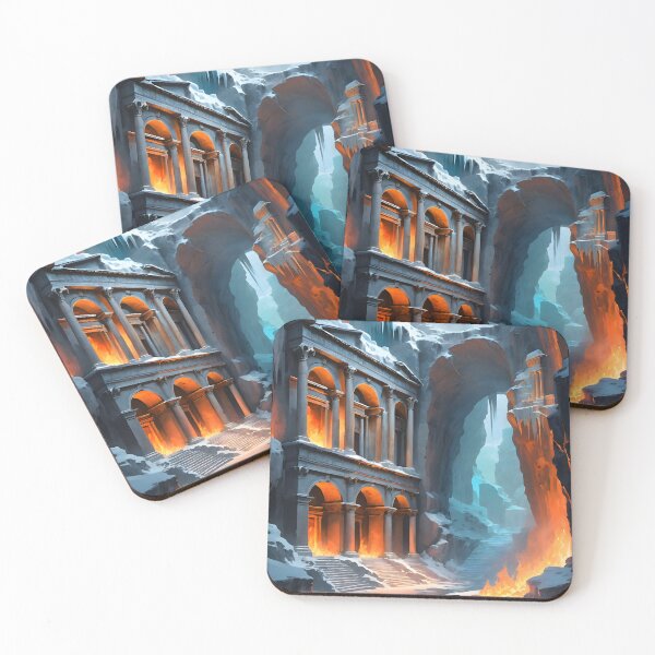 Item preview, Fuego y hielo 14 designed and sold by deep-sea-birds.