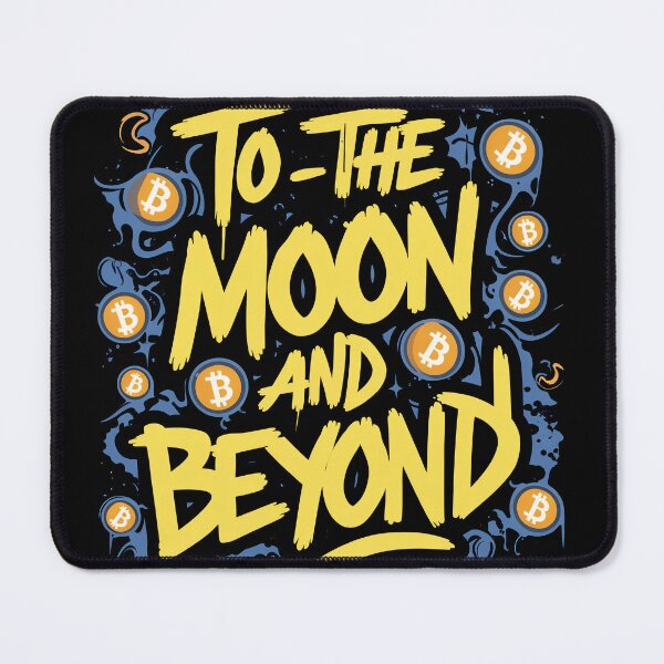 Item preview, To the Moon and Beyond Bitcoin Explorer Crypto Adventure designed and sold by RadDeck.