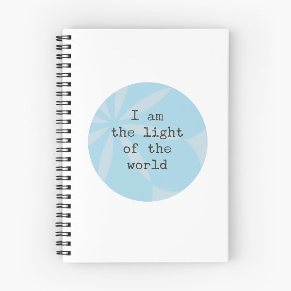 Item preview,  ACIM lesson 61 I am the light of the world designed and sold by Amanda Webster.