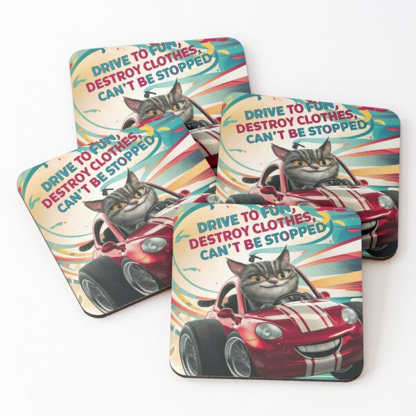 Item preview, Speedy Cat: Extreme driving on the race track designed and sold by Ronin1969.