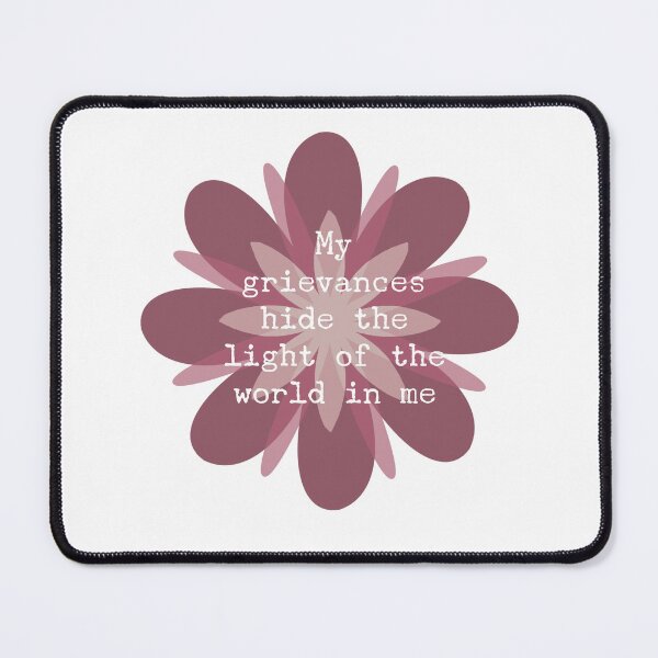 Item preview, ACIM lesson 69 My grievances hide the light of the world in me designed and sold by Amanda Webster.