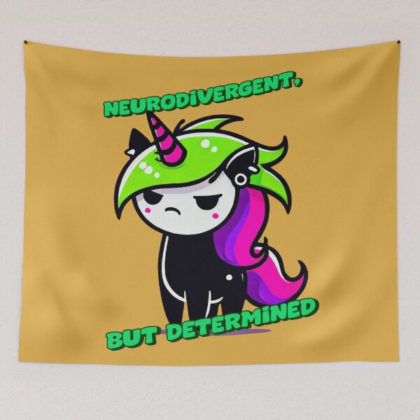 Item preview, Neurodivergent, but Determined - Tammy designed and sold by 3DAF.