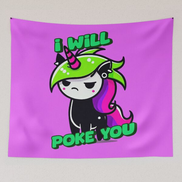 Item preview, I Will Poke You - Tammy designed and sold by 3DAF.