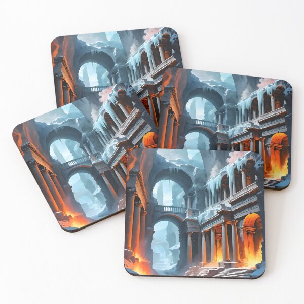 Item preview, Fuego y hielo 16 designed and sold by deep-sea-birds.