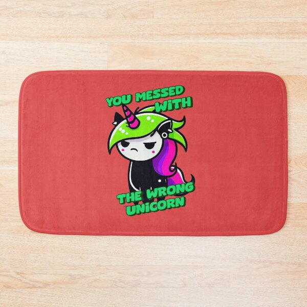 Item preview, You Messed with the Wrong Unicorn - Tammy designed and sold by 3DAF.