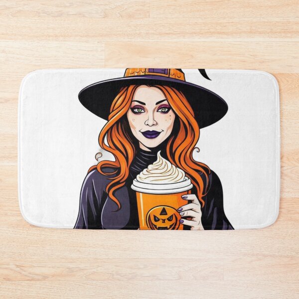 Item preview, Pumpkin Spice Latte Witch designed and sold by Travelcases.