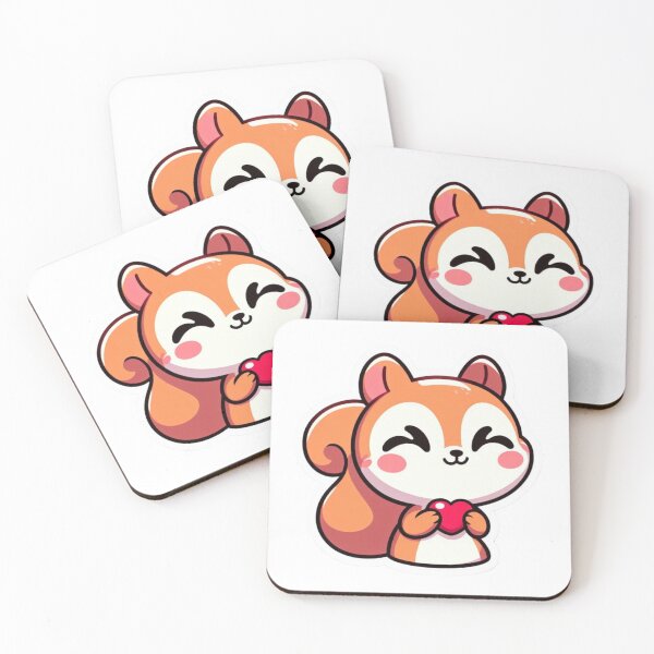 Item preview, Loveable Squirrel Valentine designed and sold by Furbulous Faces.