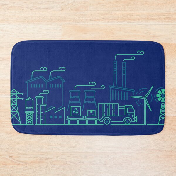 Item preview, green factory designed and sold by NiamLab.