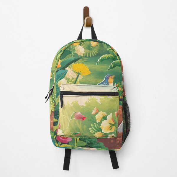 Item preview, "Garden Magic: The Happy Gardener and Singing Bird" designed and sold by JAMESAMORN.