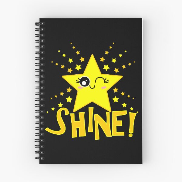 Item preview, Cute Smiling Yellow Twinkle Star Shining English Shine! designed and sold by HoppRock.