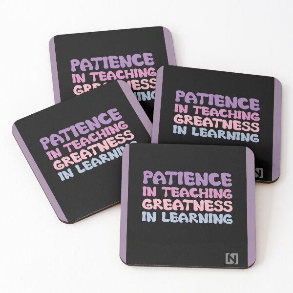 Item preview, Patience in Teaching, Greatness in Learning designed and sold by LatoriaStyle.