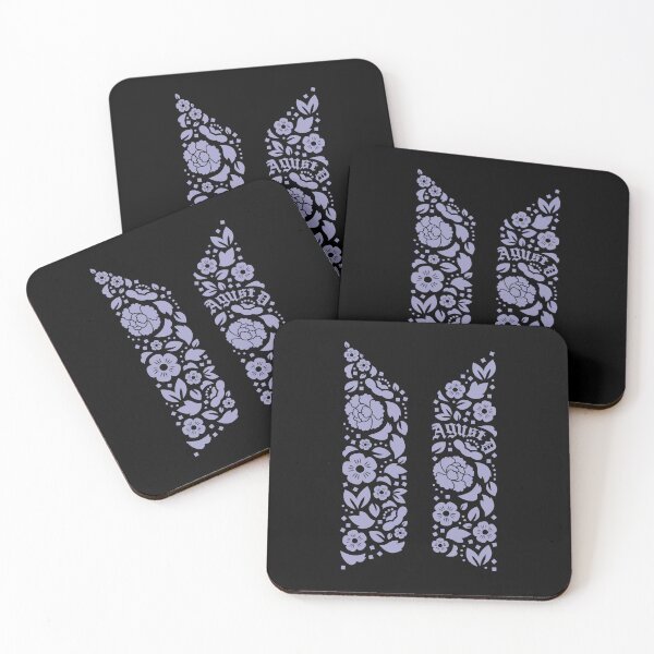 Item preview, Agust D Lotus Bangtan silhouette (Purple) designed and sold by loonylunaART.