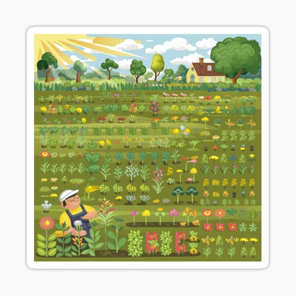 Item preview, "Sunshine Gardener: Growing Fun in the Garden" designed and sold by JAMESAMORN.