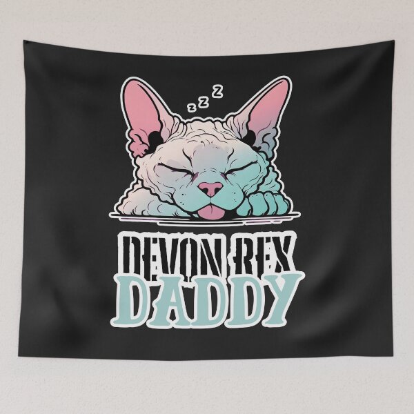 Item preview, Devon Rex Daddy designed and sold by Anna Halasek.