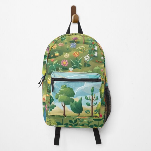 Item preview, "Sunny Day in the Garden: Hard at Work, Full of Play" designed and sold by JAMESAMORN.
