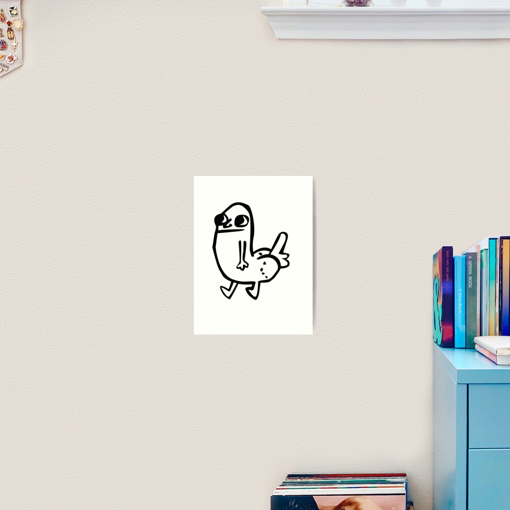 "Dickbutt Meme" Art Print For Sale By Mrrj | Redbubble