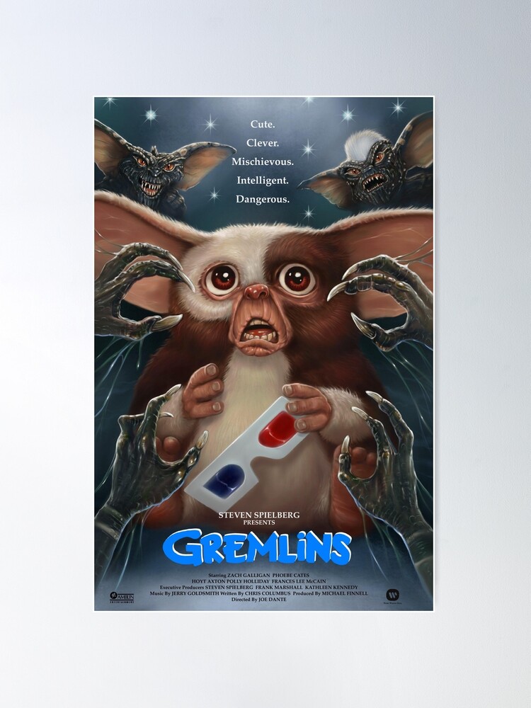 GREMLINS Movie POSTER 11x17 J Zach Galligan Phoebe Cates