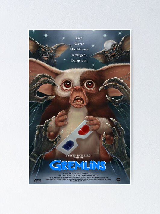GREMLINS ポスター Gremlins 11x17 Alternative Movie Poster – ChrisButlerDesigns