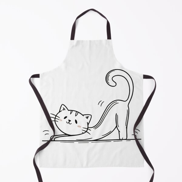 Item preview, Cat stretching designed and sold by FusiTink.