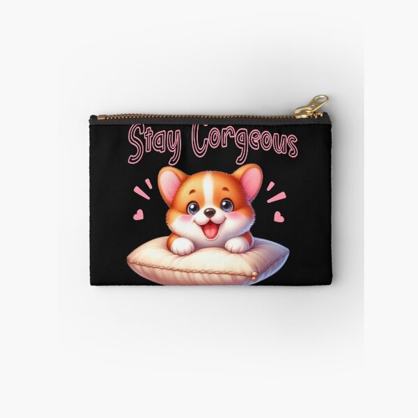 Item preview, Stay Corgeous cute little corgi designed and sold by DegraDesign.