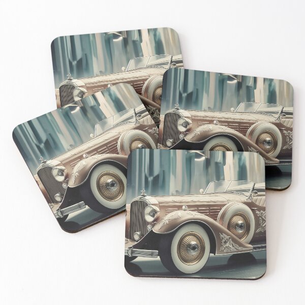 Item preview, ART DECO STYLE CAR designed and sold by likbatonboot.