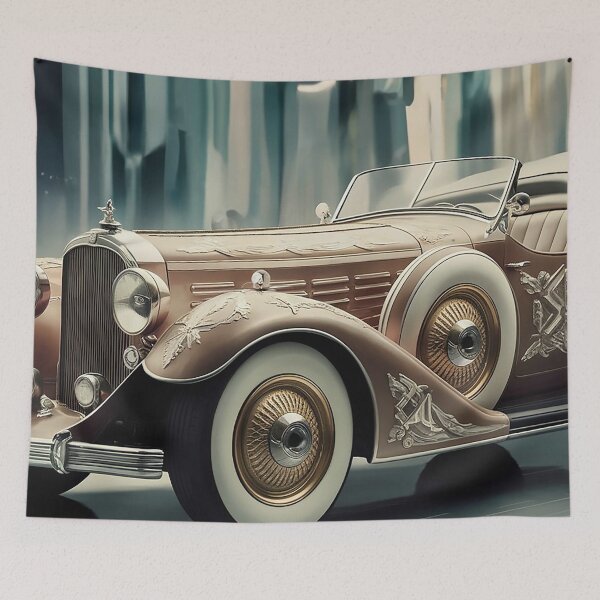 Item preview, ART DECO STYLE CAR designed and sold by likbatonboot.