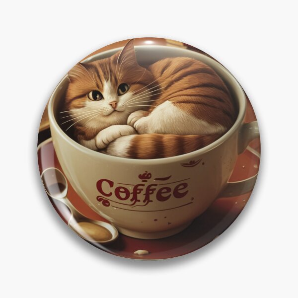 Artikelvorschau, Kaffeekatze entworfen und verkauft von FusiTink.