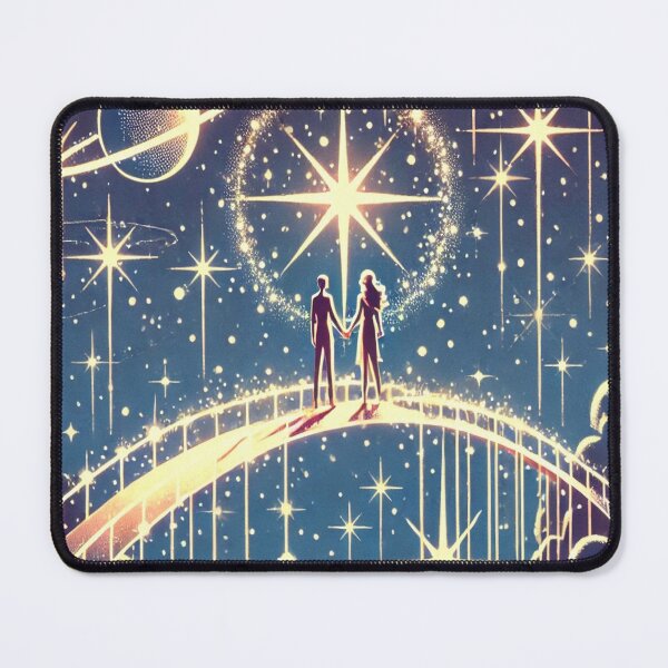 Item preview, Starry Bridge: Love Across the Universe designed and sold by FreshHub9.