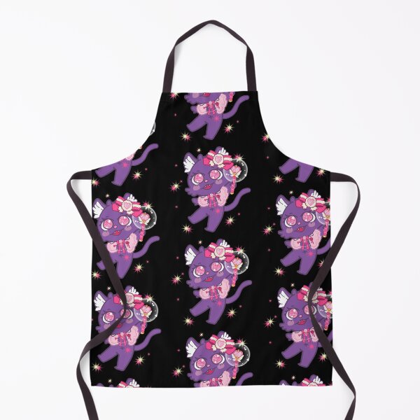 Item preview, Meowgical kawaii purple cat designed and sold by tianmimi-mmii.