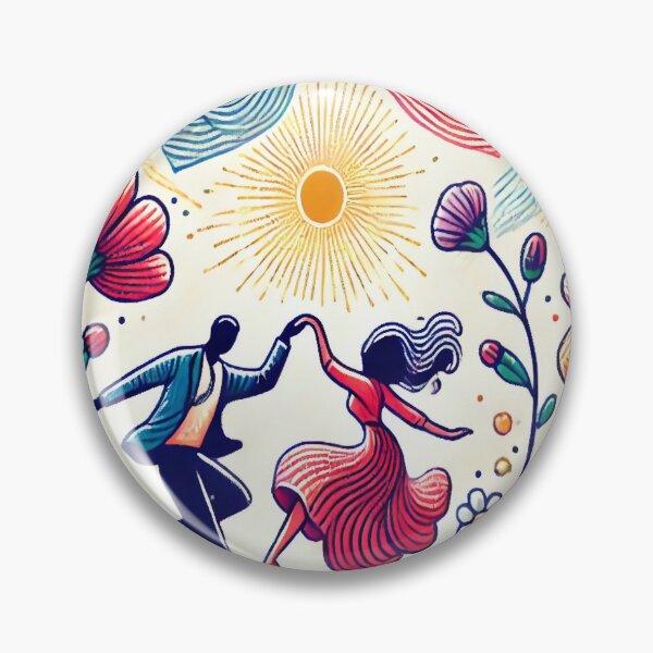 Item preview, Dancing Hearts: Love in a Whimsical Garden	 designed and sold by FreshHub9.