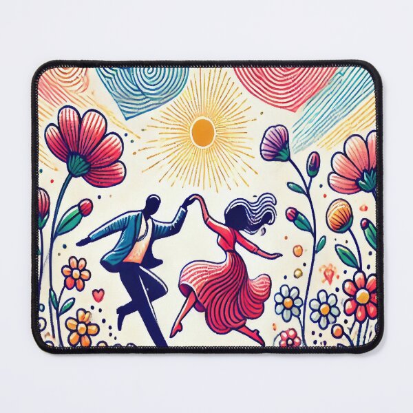 Item preview, Dancing Hearts: Love in a Whimsical Garden	 designed and sold by FreshHub9.