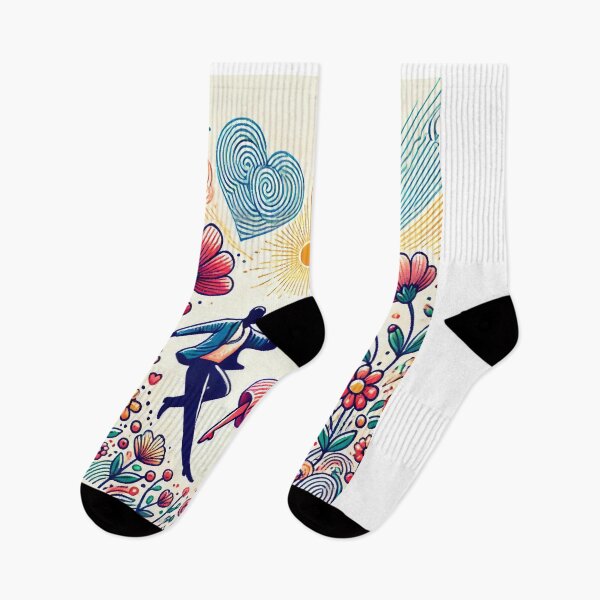 Item preview, Dancing Hearts: Love in a Whimsical Garden	 designed and sold by FreshHub9.