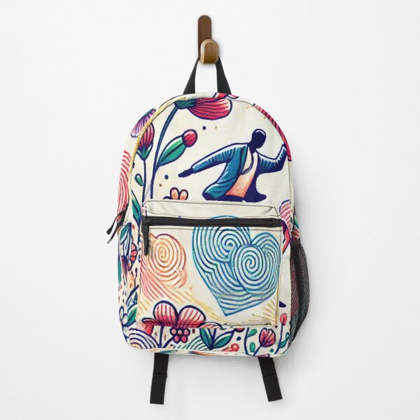 Item preview, Dancing Hearts: Love in a Whimsical Garden designed and sold by FreshHub9.