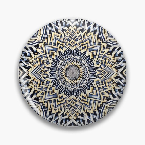 Item preview, Cosmic Vortex: Hypnotic Gradient Circles with Cellular Automata designed and sold by Expathers.