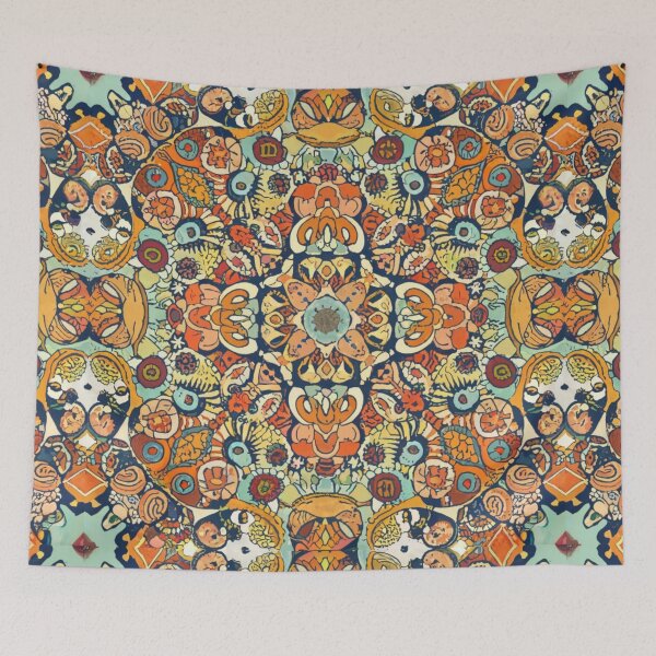 Item preview, Crochet pattern vintage retro classic seamless tile  designed and sold by IdeaND.