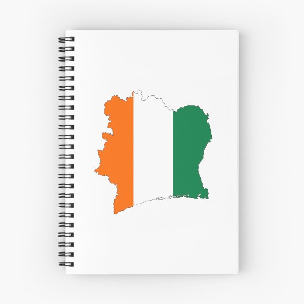Item preview, ivory coast flag map designed and sold by tony4urban.