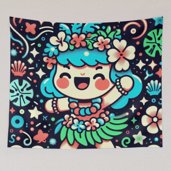 Item preview, Enchanting Hula Kids - 256 designed and sold by sagaofsilence.